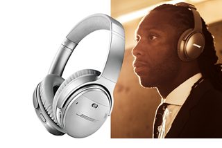 QC35 headphones II and Larry Fitzgerald