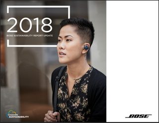 Actualización del informe de sostenibilidad de Bose 2018