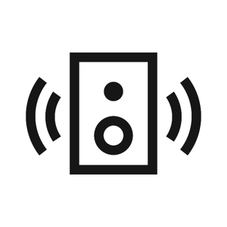 Pictogram geluid