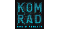 KOMRAD audio reality logo