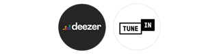 Deezer, TuneIn