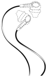 Ikona przewodowych słuchawek Earbuds