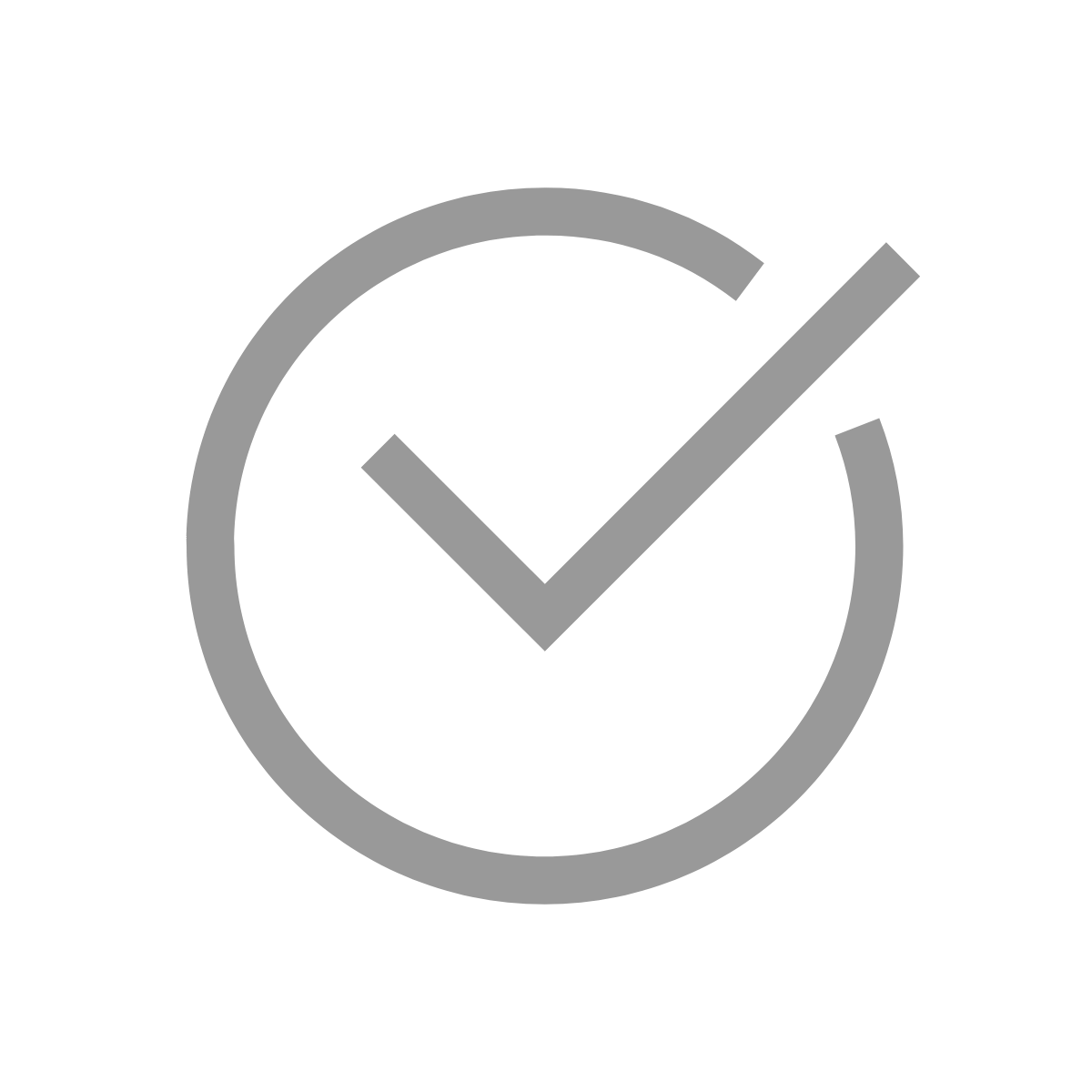 Tick icon