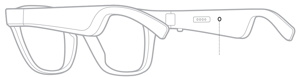 Status light of Bose Frames