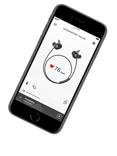 Pantalla de la aplicación móvil Bose Connect