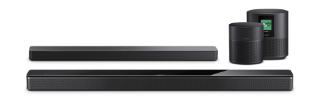 Bose Soundbar 500 家庭娛樂揚聲器、Bose Home Speaker 500 智慧型揚聲器以及 Bose Soundbar 700 家庭娛樂揚聲器