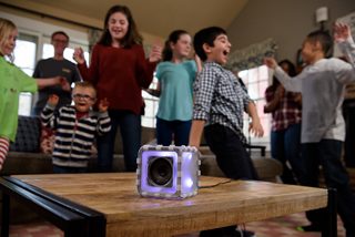Children partying with the BOSEbuild Speaker Cube