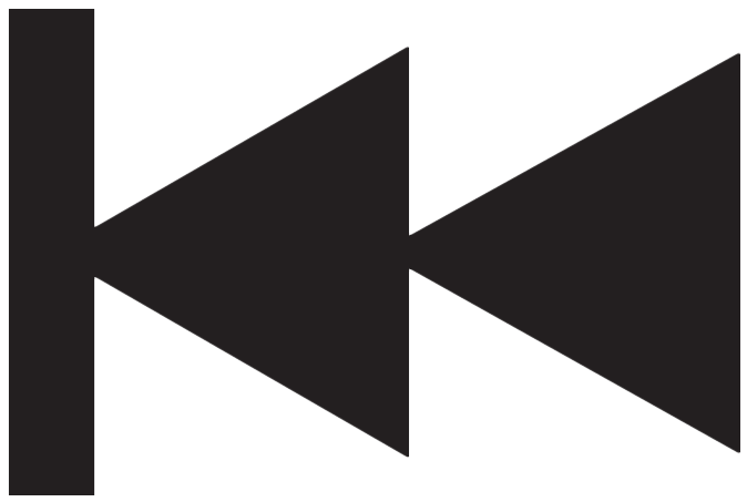 Skip backwards icon