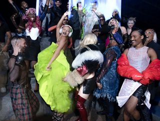 Group of people at LadyLand