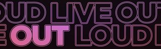 Live out loud banner