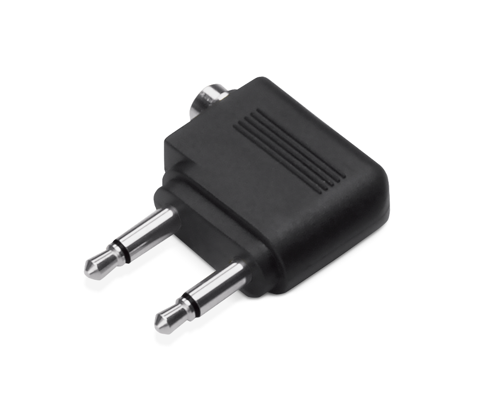 Bose® headphones airline adapter