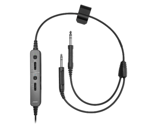 Flor de la ciudad Gracias calentar Cable para auriculares Bose ProFlight Serie 2, dual G/A, Bluetooth
