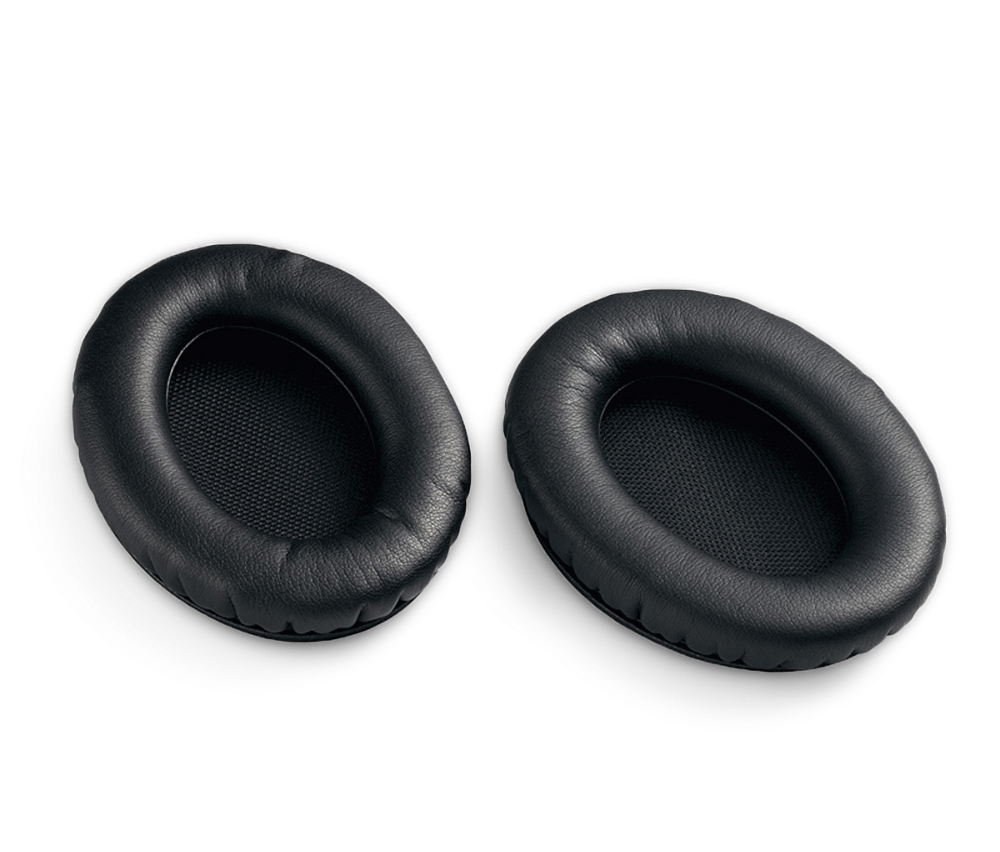 Schwarz WEWOM 2 Hochwertige Ersatz Ohrpolster für Bose AE2 AE2i AE2w QuietComfort 2 15 25 QC2 QC15 QC25 SoundTrue Around-Ear Kopfhörer 