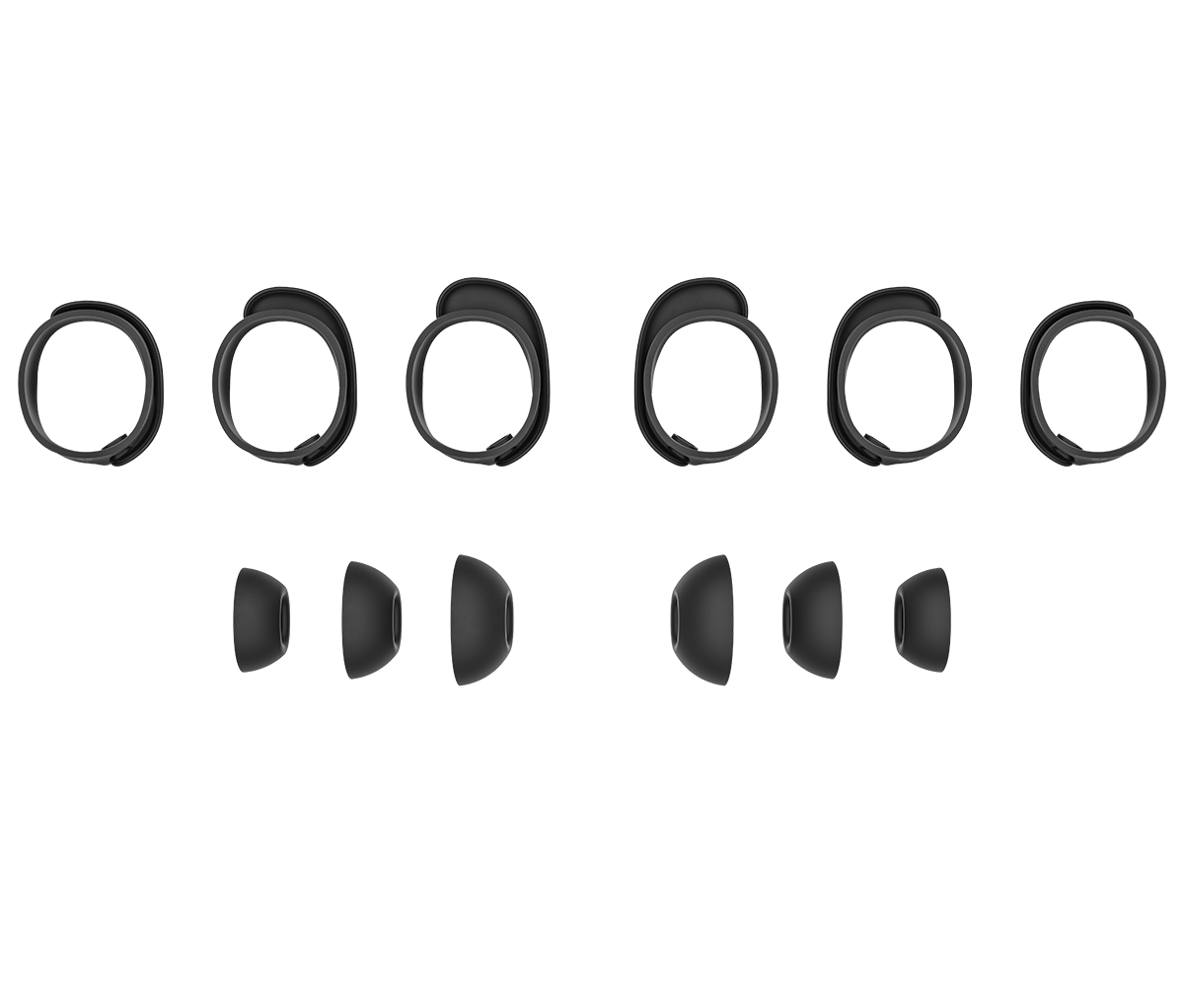 Bose QuietComfort® Earbuds II Fit Kit Triple Black