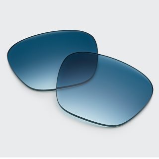 Gradient Blue Lenses and man wearing Frames Alto with Gradient Blue Lenses