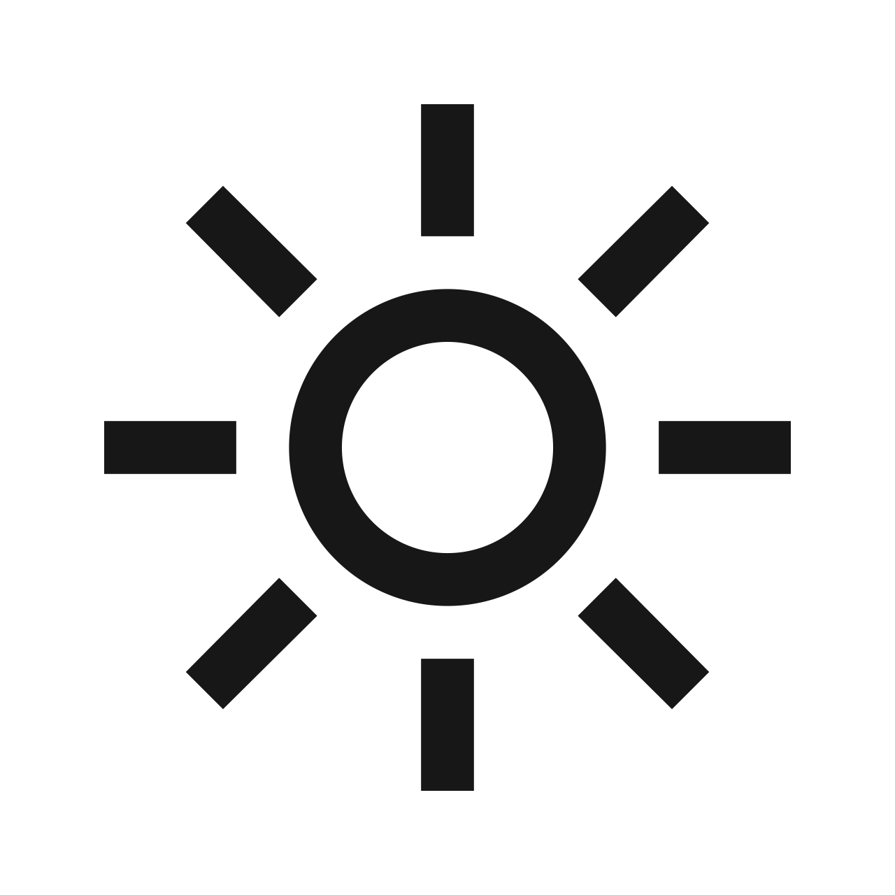 Sun icon
