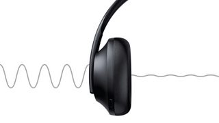 The sound waves of noise cancellation in Bose Noise Cancelling Headphones 700