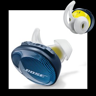 SoundSport Free wireless headphones shown in Midnight Blue