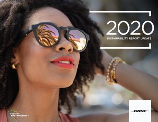 Couverture de la mise à jour du rapport environnemental 2020