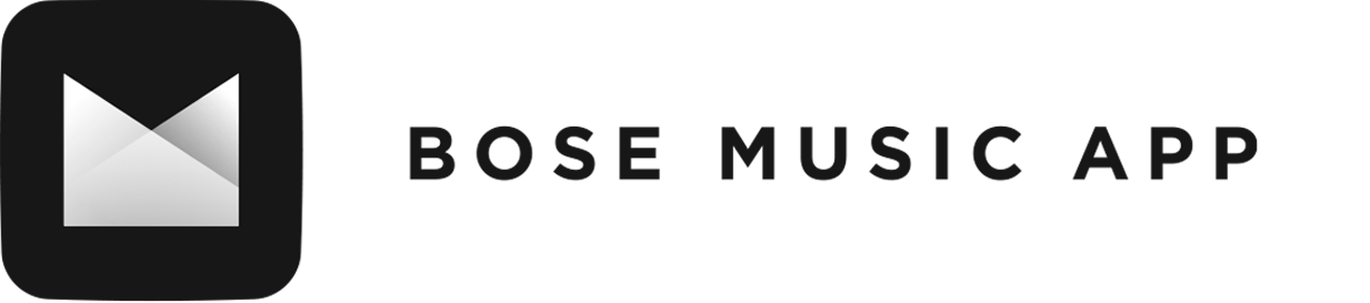 Logotipo de la aplicación Bose Music
