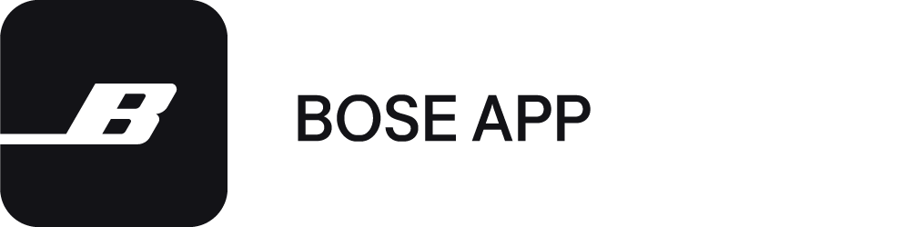 Logotipo de la aplicación Bose