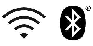 Ikona Wi-Fi i Bluetooth