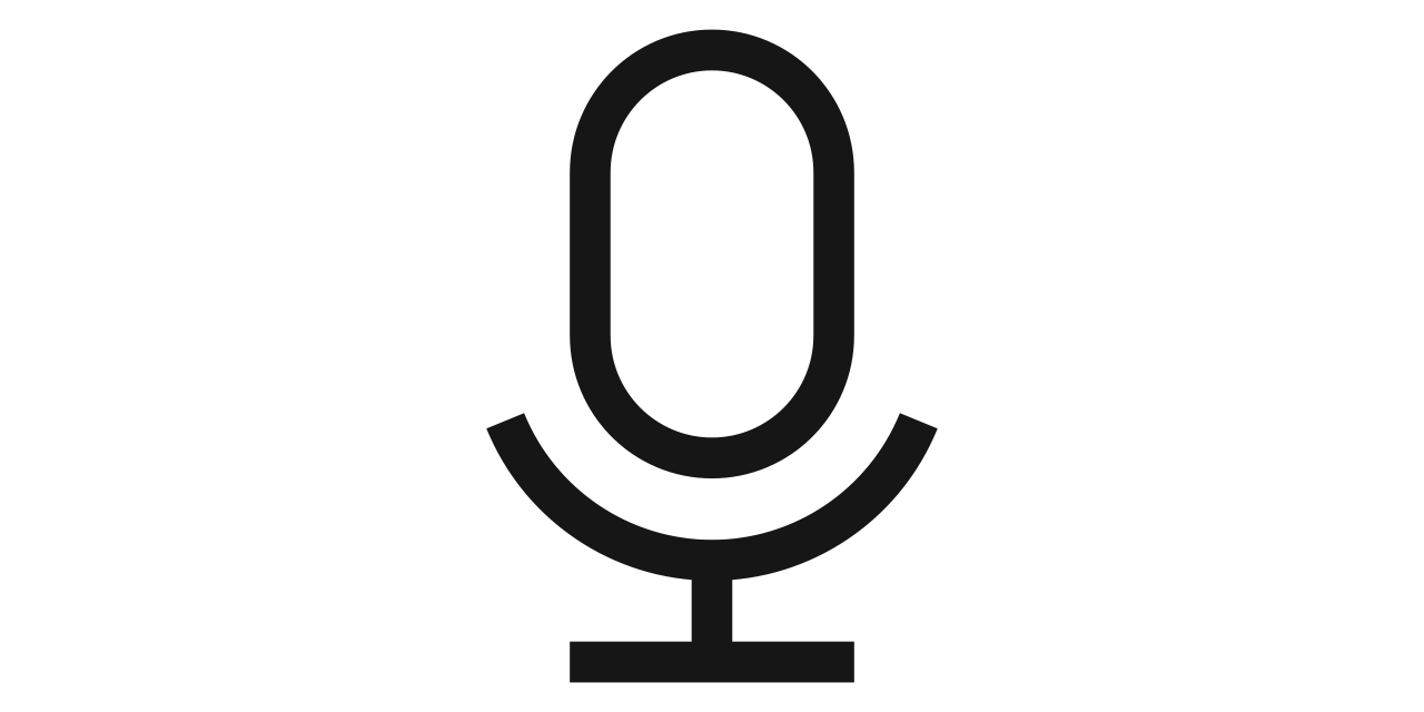 Voice pickup icon