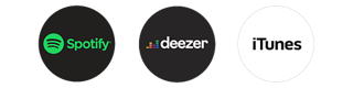 Spotify, Deezer, iTunes