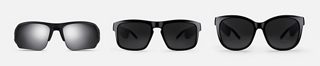 Bose Frames Tempo, Bose Frames Tenor, and Bose Frames Soprano