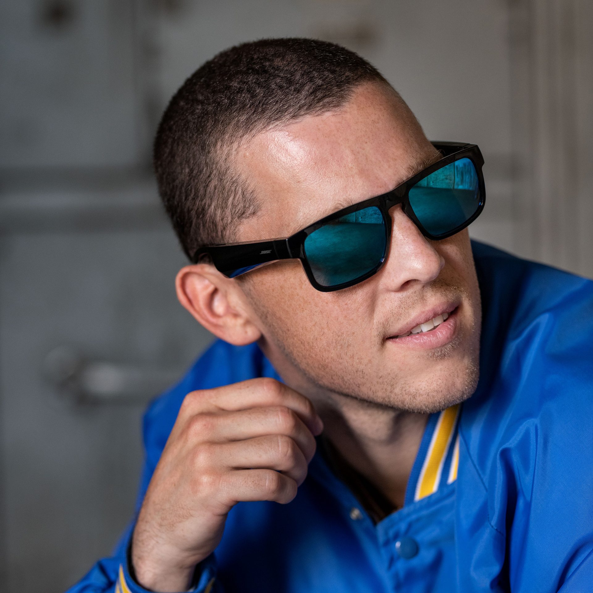 Bose Frames Tenor with Mirrored Silver Lenses 3