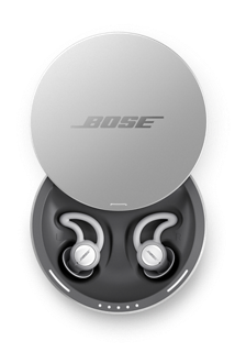 Bose noise-masking sleepbuds in their case