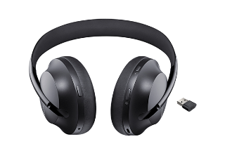 Bose Noise Cancelling Headphones 700 UC with the Bose USB Link Bluetooth module