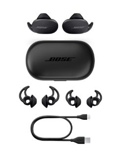 Aislado de los auriculares bose quietcomfort verdaderos