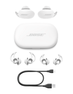 Bose 消噪耳塞、收納盒、額外耳套、USB-C