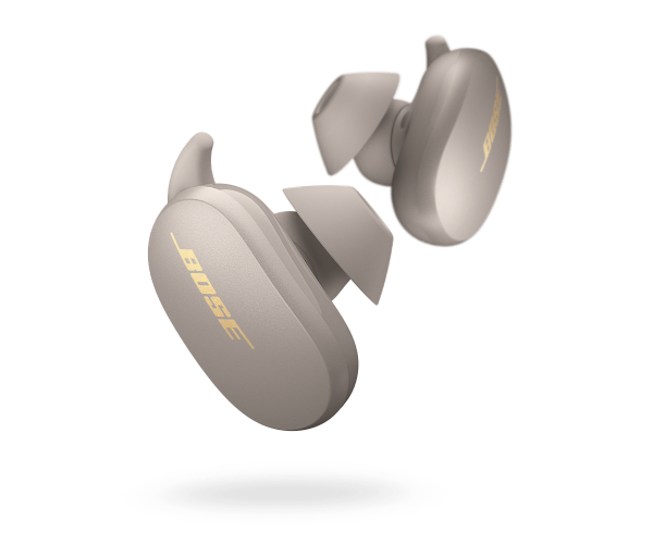Auriculares BOSE QuietComfort en color blanco (Soapstone).
