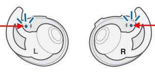 bose noise cancelling headphones 700 blinking red and white