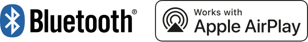 Bluetooth i radi s Apple AirPlay logotipima