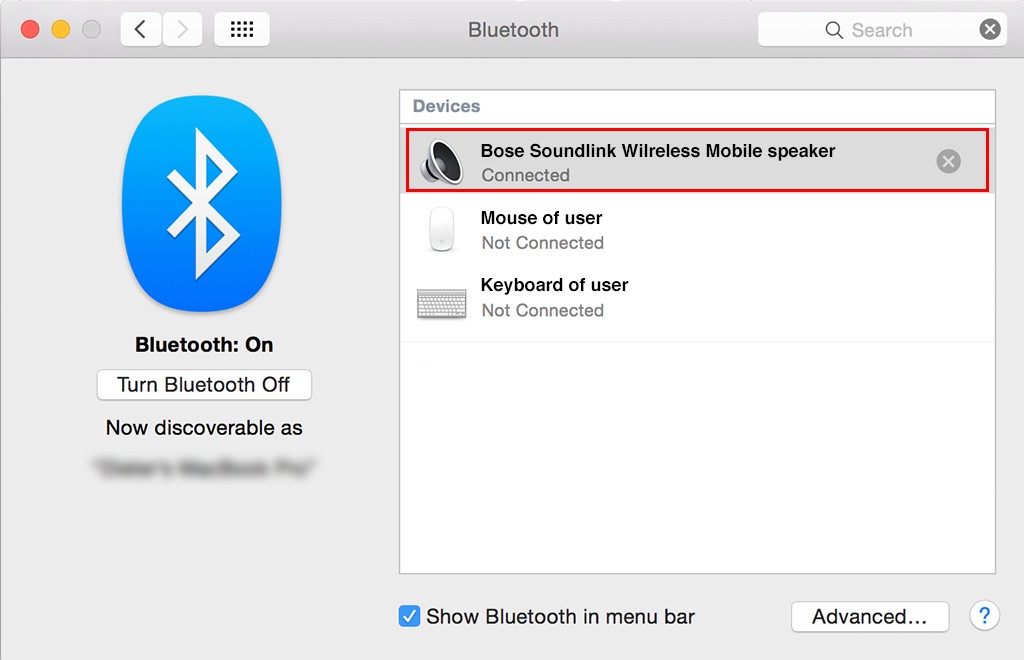 how to remove all bluetooth devices from bose soundlink
