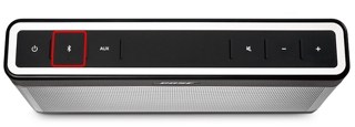 SoundLink III speaker 揚聲器的藍牙按鍵醒目顯示