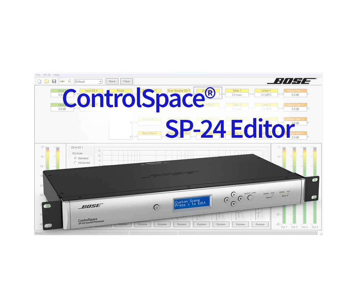 ControlSpace® SP-24 Editor software