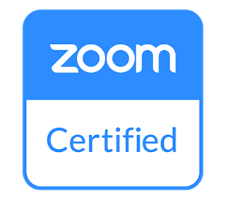 Für Zoom Rooms zertifizierte Geräte erfüllen besonders hohe Standards im Hinblick auf die Audio- und Videowiedergabe.
