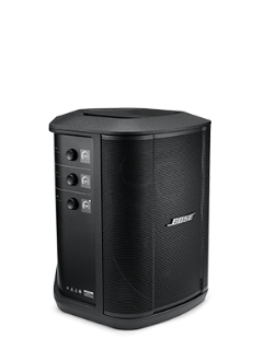  Bose S1 Pro+ Portable Wireless PA System with Bluetooth, Black  with XLR Wireless Mic/Line Transmitter : Musical Instruments