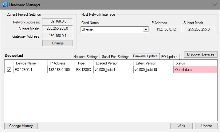 God følelse Lilla indvirkning Hardware Manager – Firmware Update