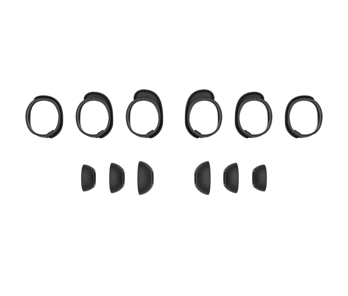 Bose QuietComfort Ultra Earbuds Fit Kit Black