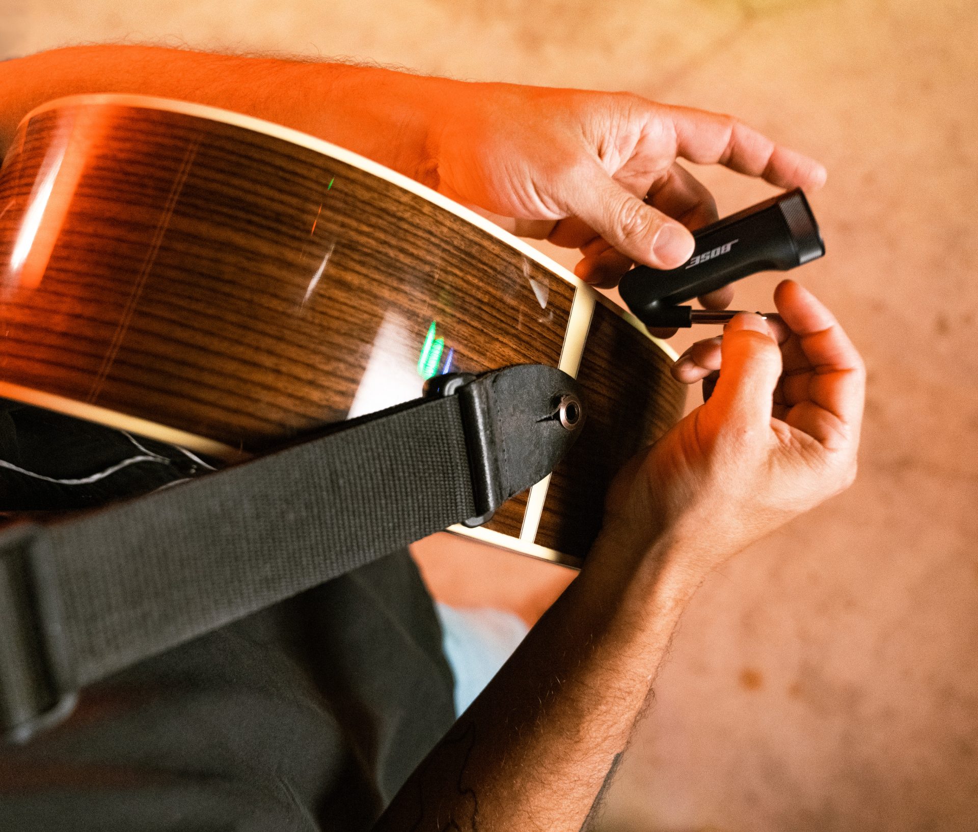 Bose S1 Pro+ 6,35-mm-Instrumenten-Drahtlossender - Schwarz