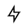 Lightning bolt icon