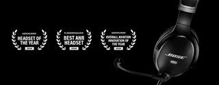 A30 Piloten-Headset: Aerokurier Headset des Jahres 2024, Fliegermagazin Bestes ANR-Headset 2024, Aerokurier Innovation Award der allgemeinen Luftfahrt 2024