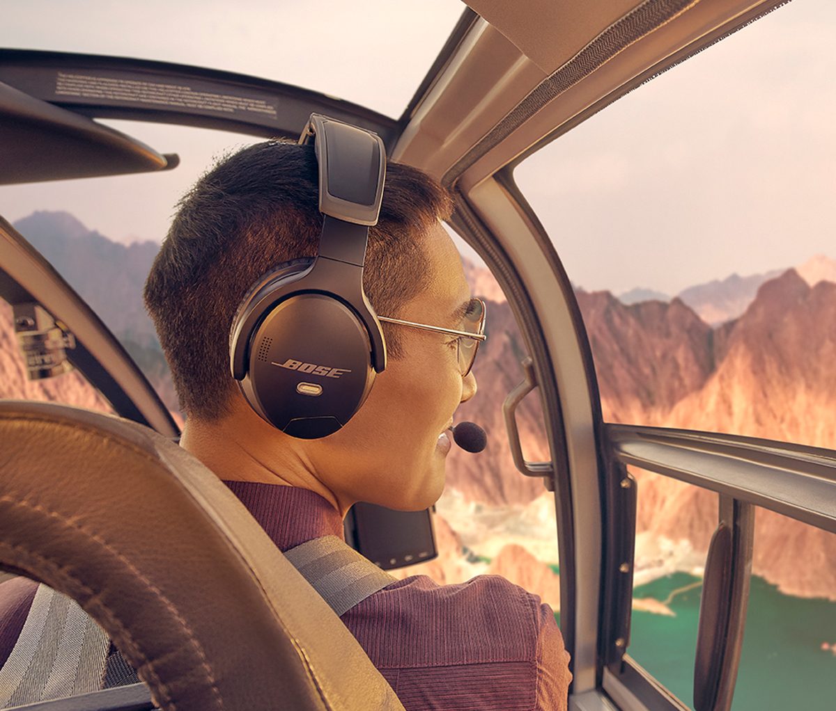 Bose A30 Aviation Headset: 最高の快適さ、ノイズリダクション